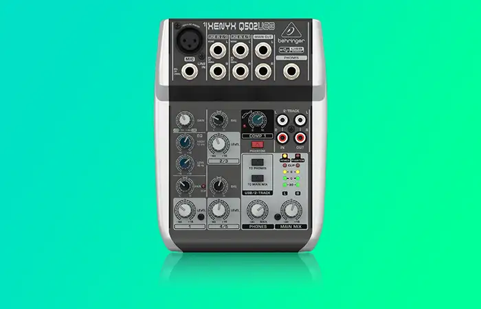 Behringer Q502USB 5 Kanal Usb Mikser 1