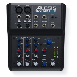 ALESIS MultiMix 4 USB FX USB Efektli Mixer - Thumbnail