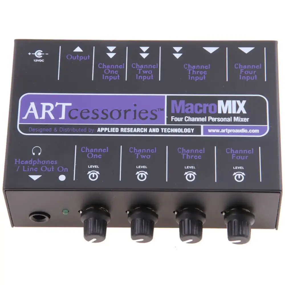 ART MacroMIX 4 Kanal Mini Analog Mikser