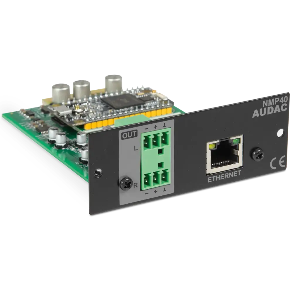 Audac NMP40 Network Oynatıcı Modülü XMP44 için