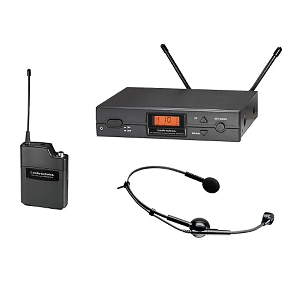 Audio Technica ATW-2110B/HC1 Telsiz Headset Mikrofon