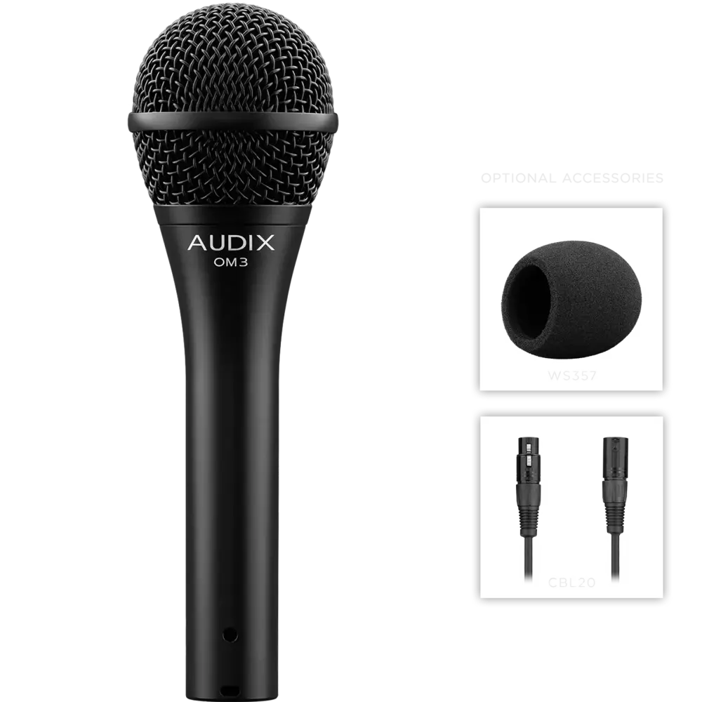 Audix OM3-S Dinamik Mikrofon