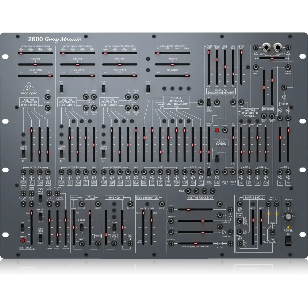 Behringer 2600 GRAY MEANIE Semi-Modular Synthesizer