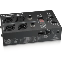 Behringer CT200 Kablo Test Cihazı 8in1 (Mikroişlemcili) - Thumbnail