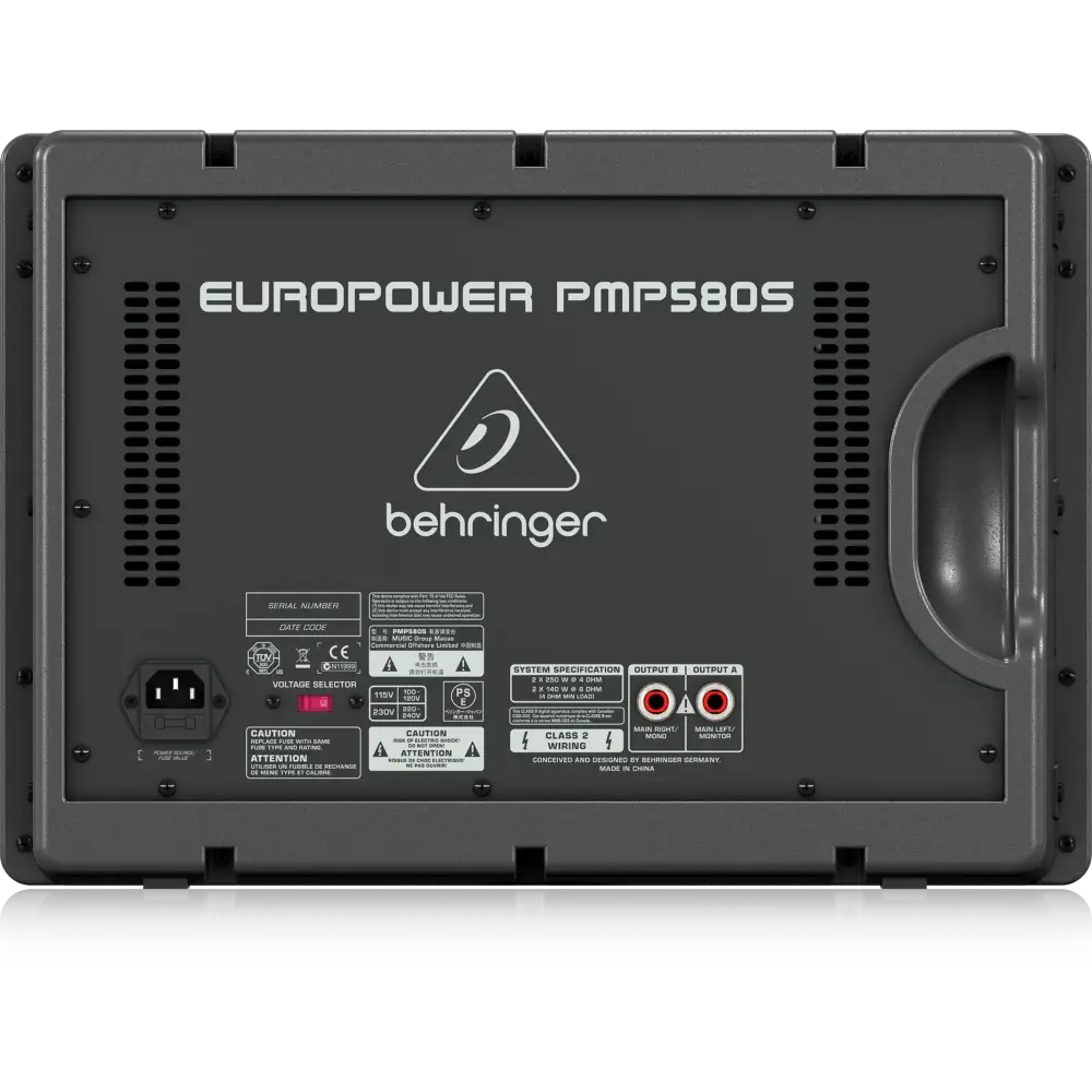 Behringer PMP580S 500 Watt 8 Kanal Power Mikser