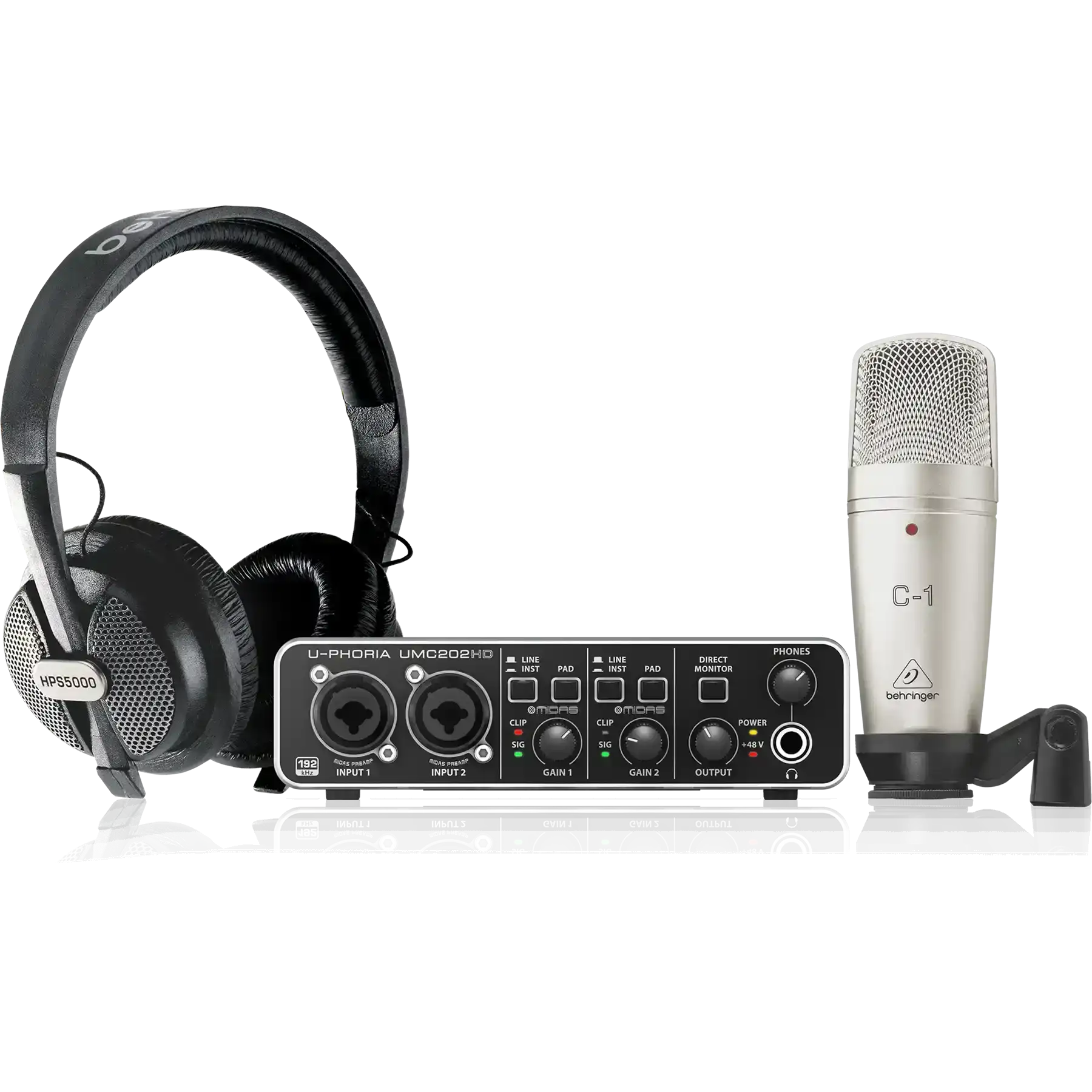 Behringer U-Phoria Studio Pro Stüdyo Paketi | Müzik Üssü