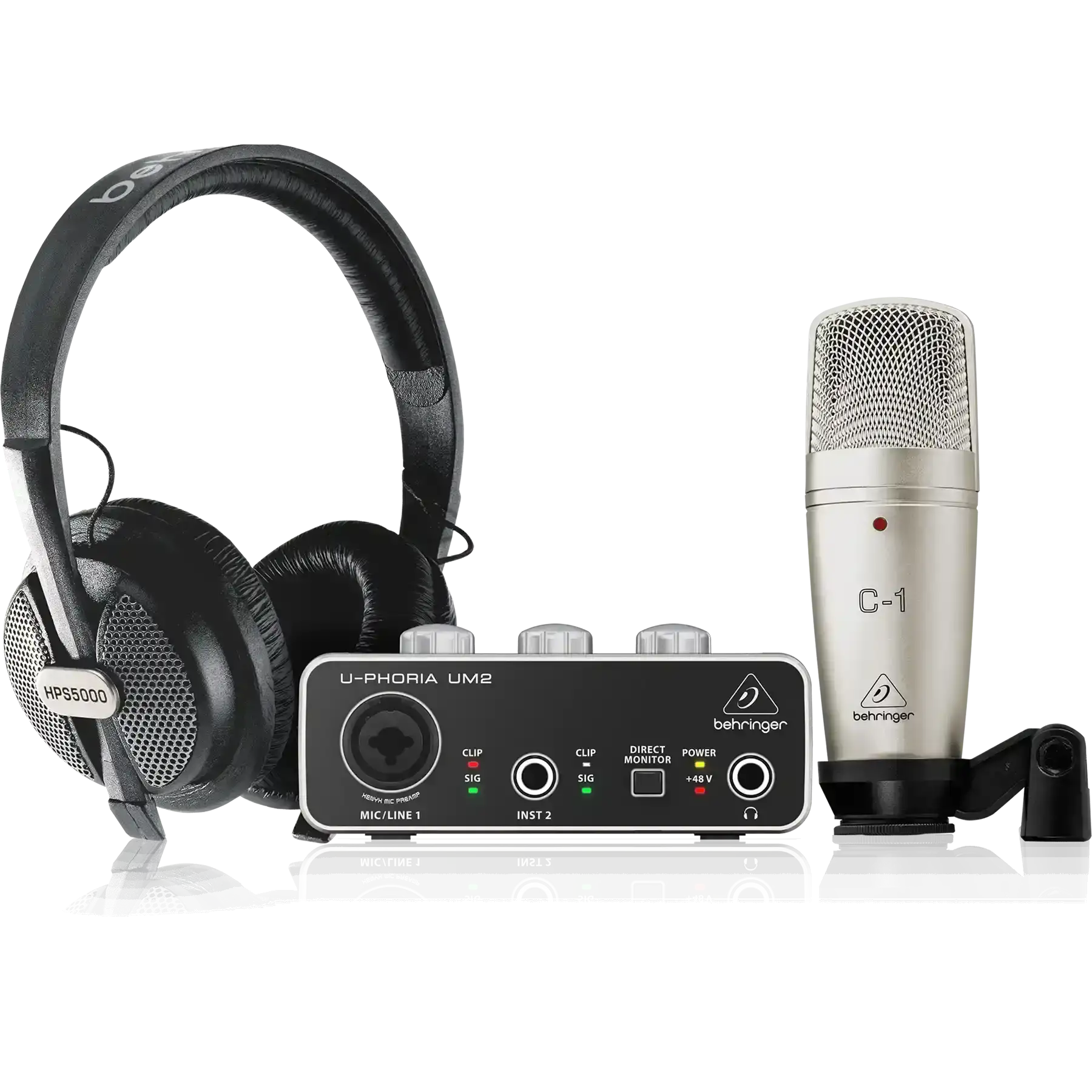 Behringer U-Phoria Studio Stüdyo Paketi | Müzik Üssü