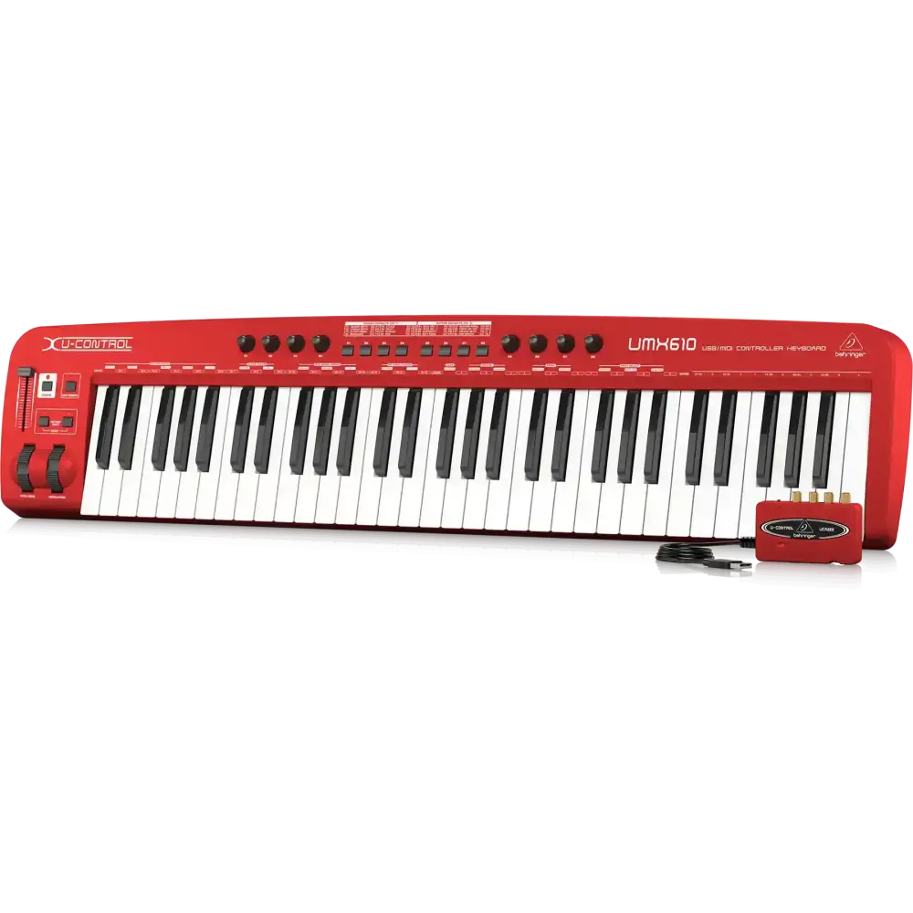 Behringer UMX610 Ses Kartlı Usb Midi Klavye