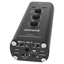 CEntrance MicPort Pro 3 Taşınabilir Ses Kartı / Preamp - Thumbnail