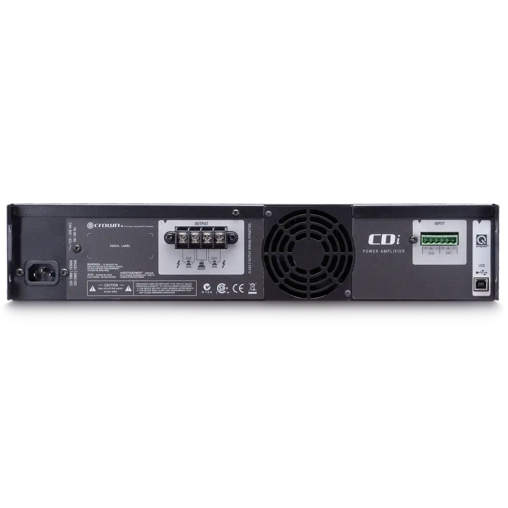 Crown CDI 2000 2x1000W DSP'li Power Amfi