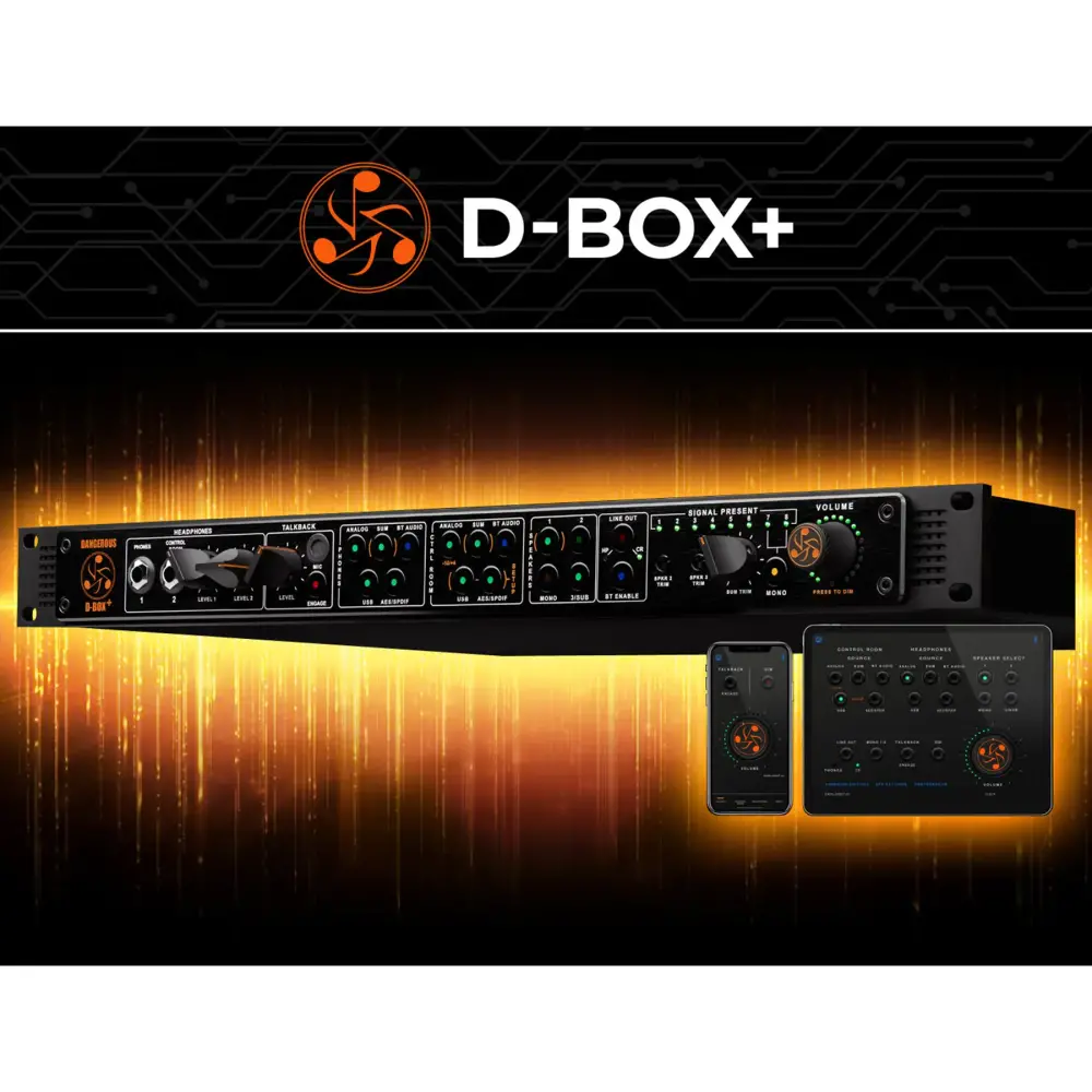 Dangerous Music D-Box+ Monitör Kontroller & Summing Mixer