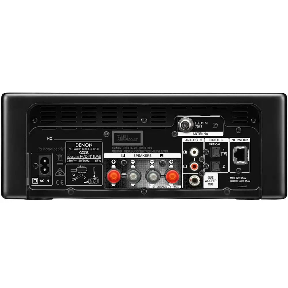 Denon RCD-N11 DAB + SC-N10 Stereo Set