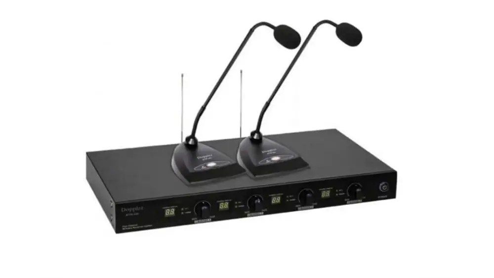Doppler MTW-200 2'li Kürsü Mikrofon Seti