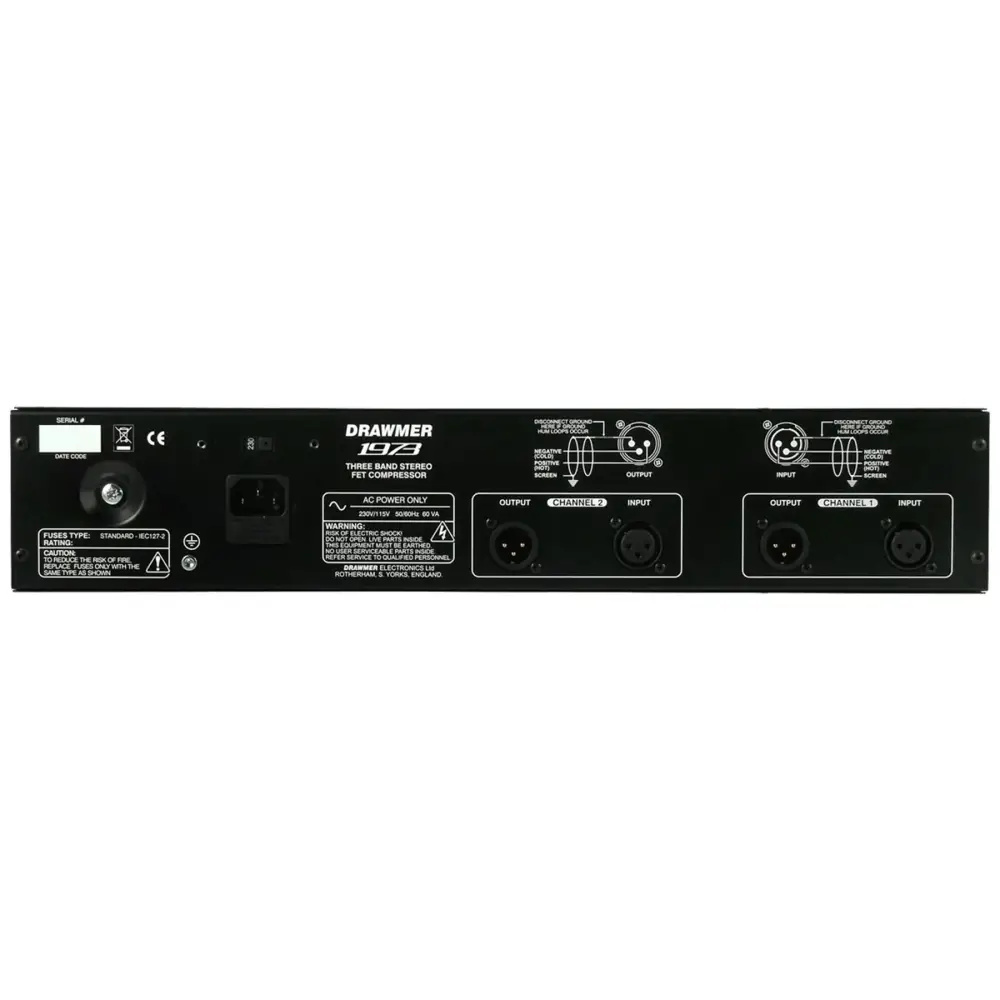 Drawmer 1973 - Multiband FET Stereo Compressor