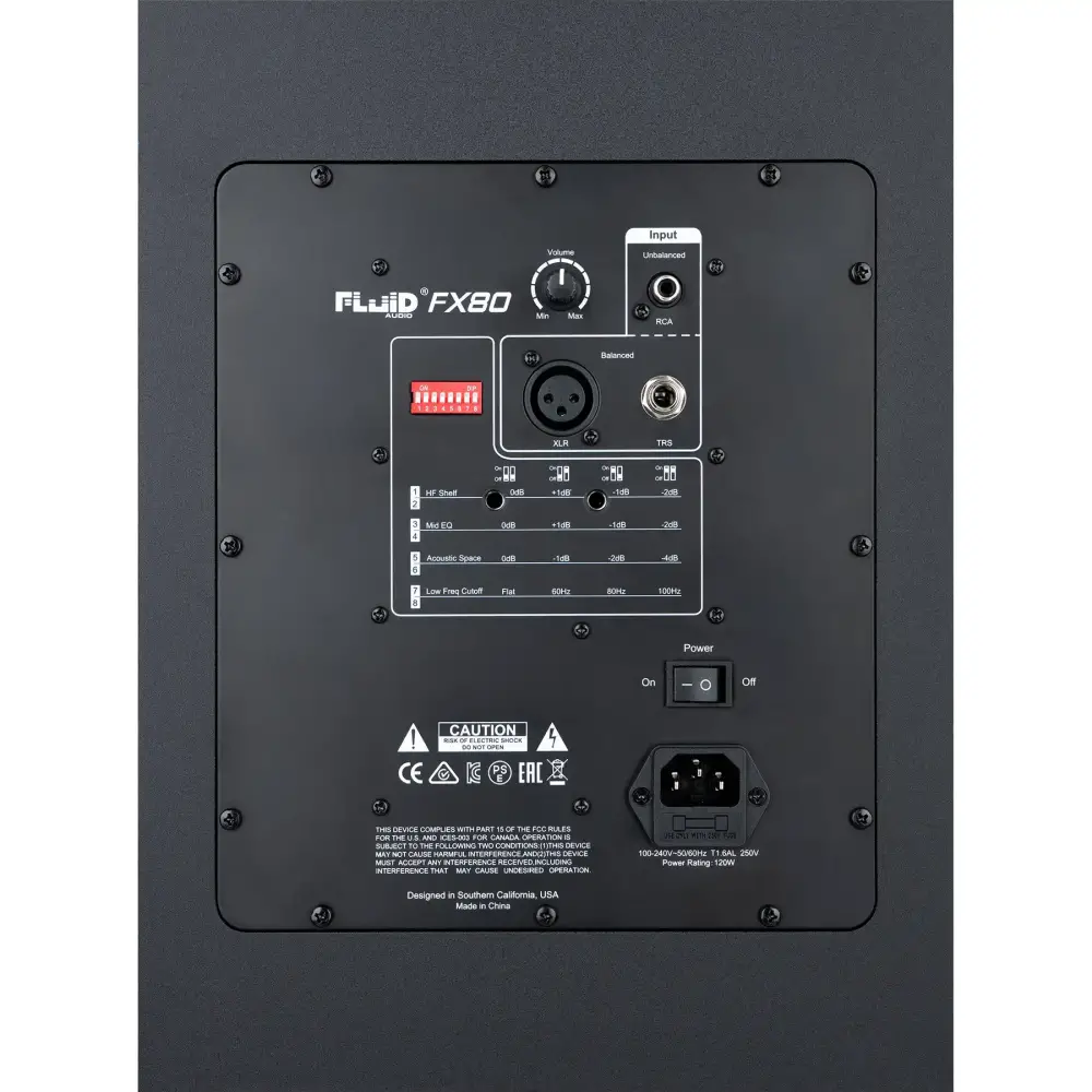 Fluid Audio FX80 8inc Referans Monitörü (Tek)