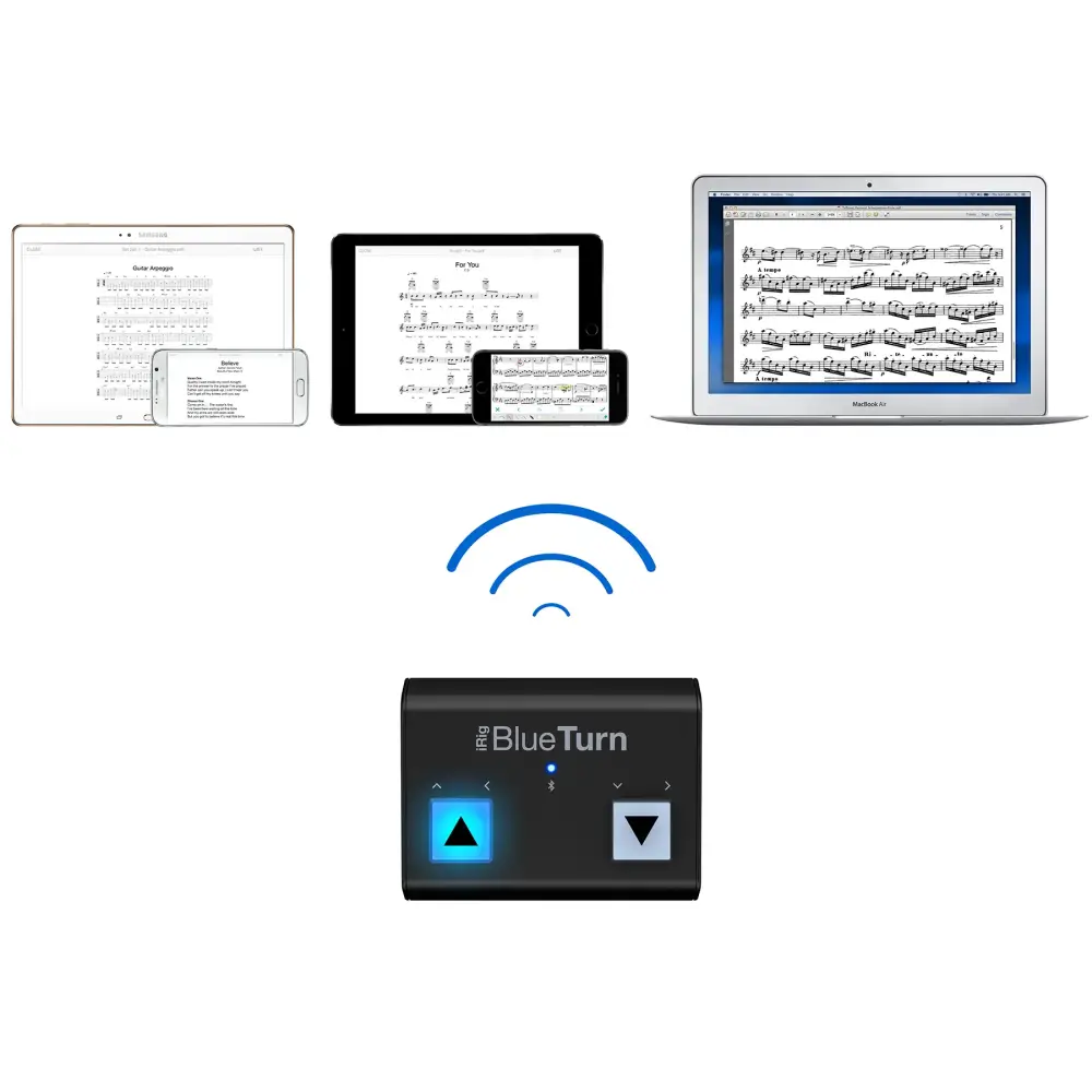 IK Multimedia iRig BlueTurn Bluetooth Sayfa Çevirici