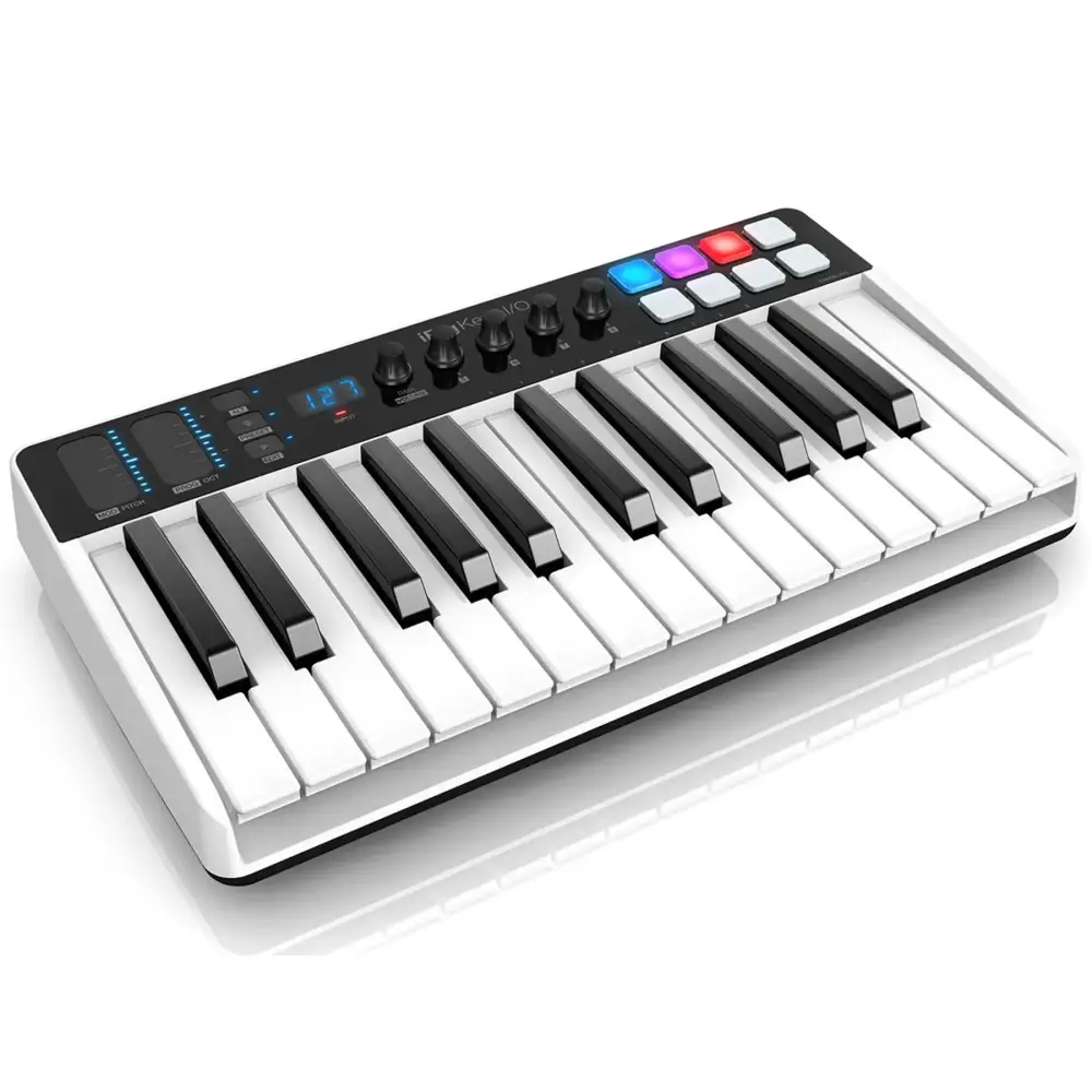 IK Multimedia iRig Keys I/O Mic 25 Tuş Ses Kartlı Midi Klavye
