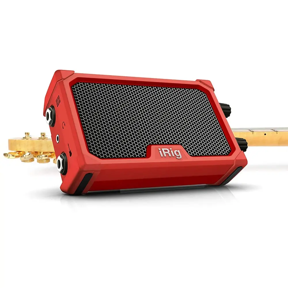 IK Multimedia iRig Nano Amp (Red) Micro Gitar Amfisi