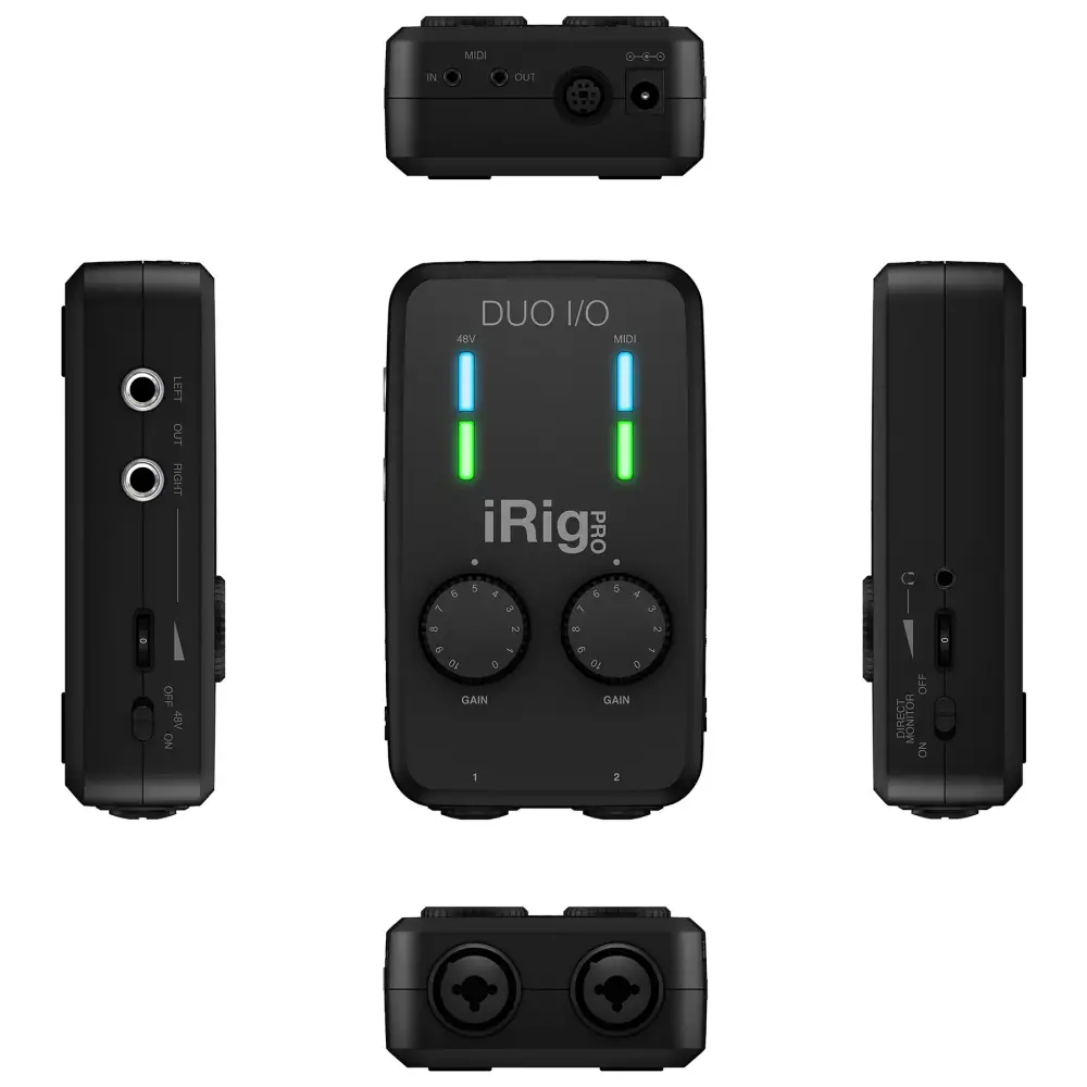 IK Multimedia iRig Pro Duo I/O Mobil Ses Kartı