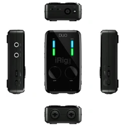 IK Multimedia iRig Pro Duo Mobil 2 Giriş Ses Kartı - Thumbnail