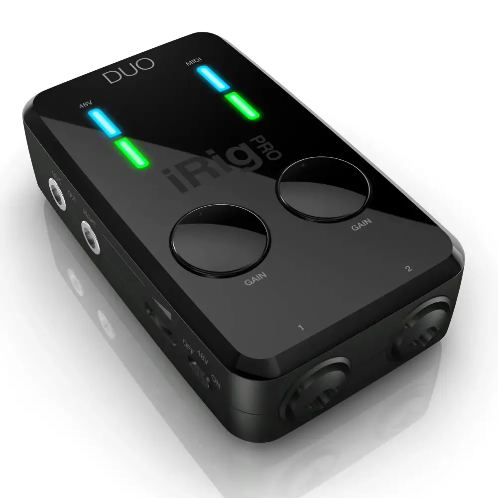 IK Multimedia iRig Pro Duo Mobil 2 Giriş Ses Kartı