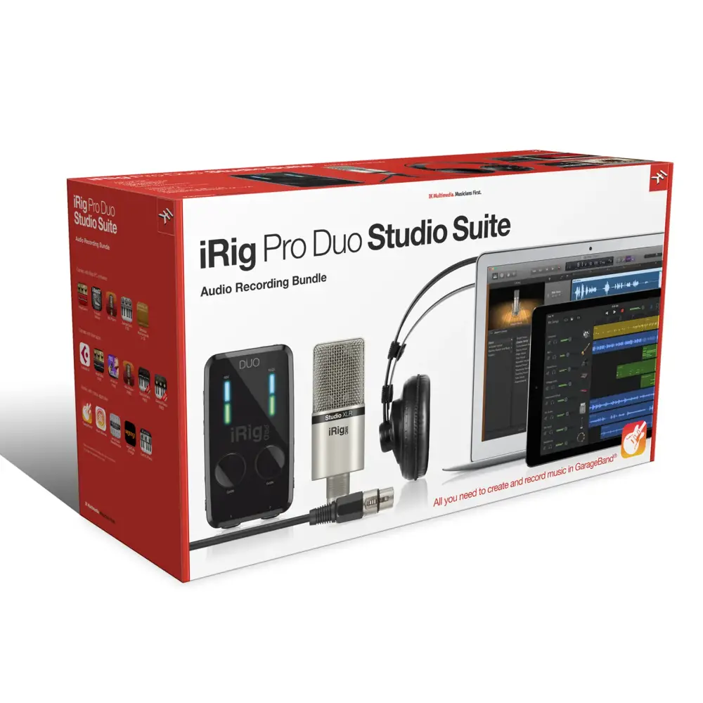 IK Multimedia iRig Pro Duo Studio Mobil Kayıt Paketi