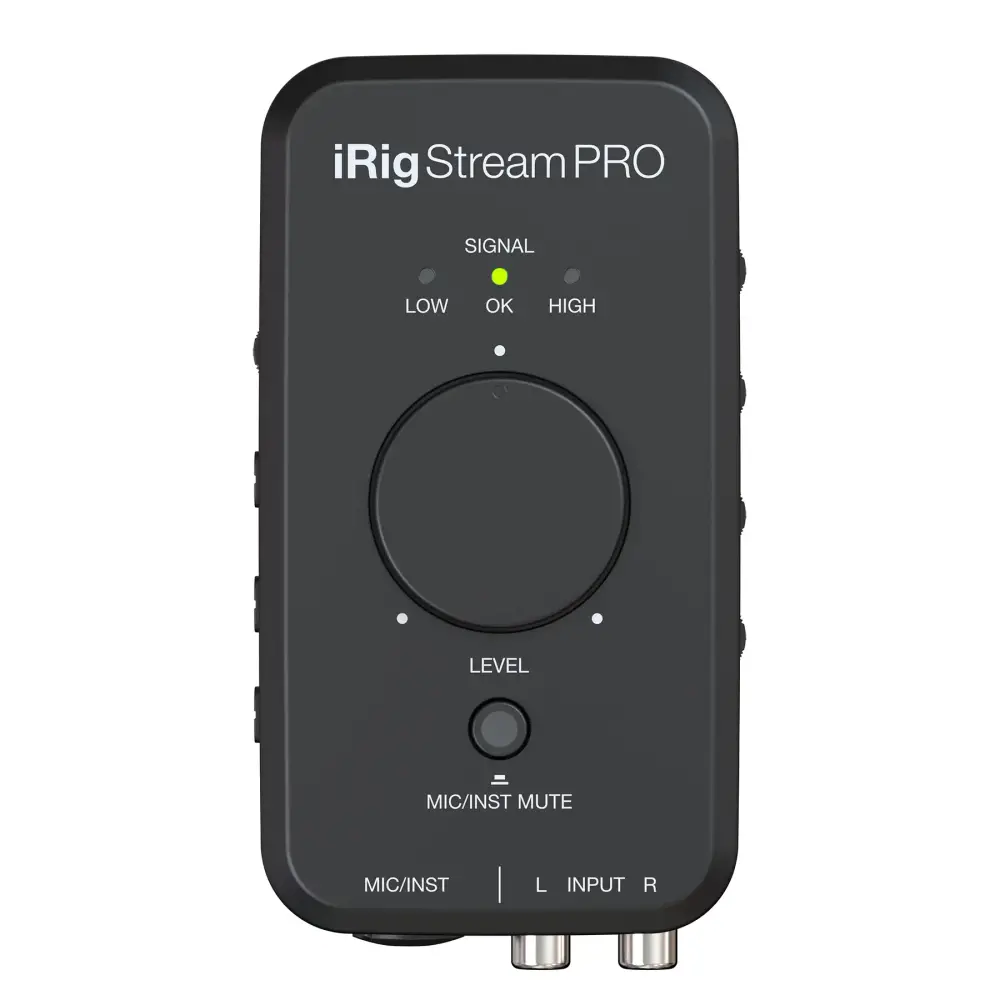 IK Multimedia iRig Stream Pro Streaming Mobil Ses Kartı