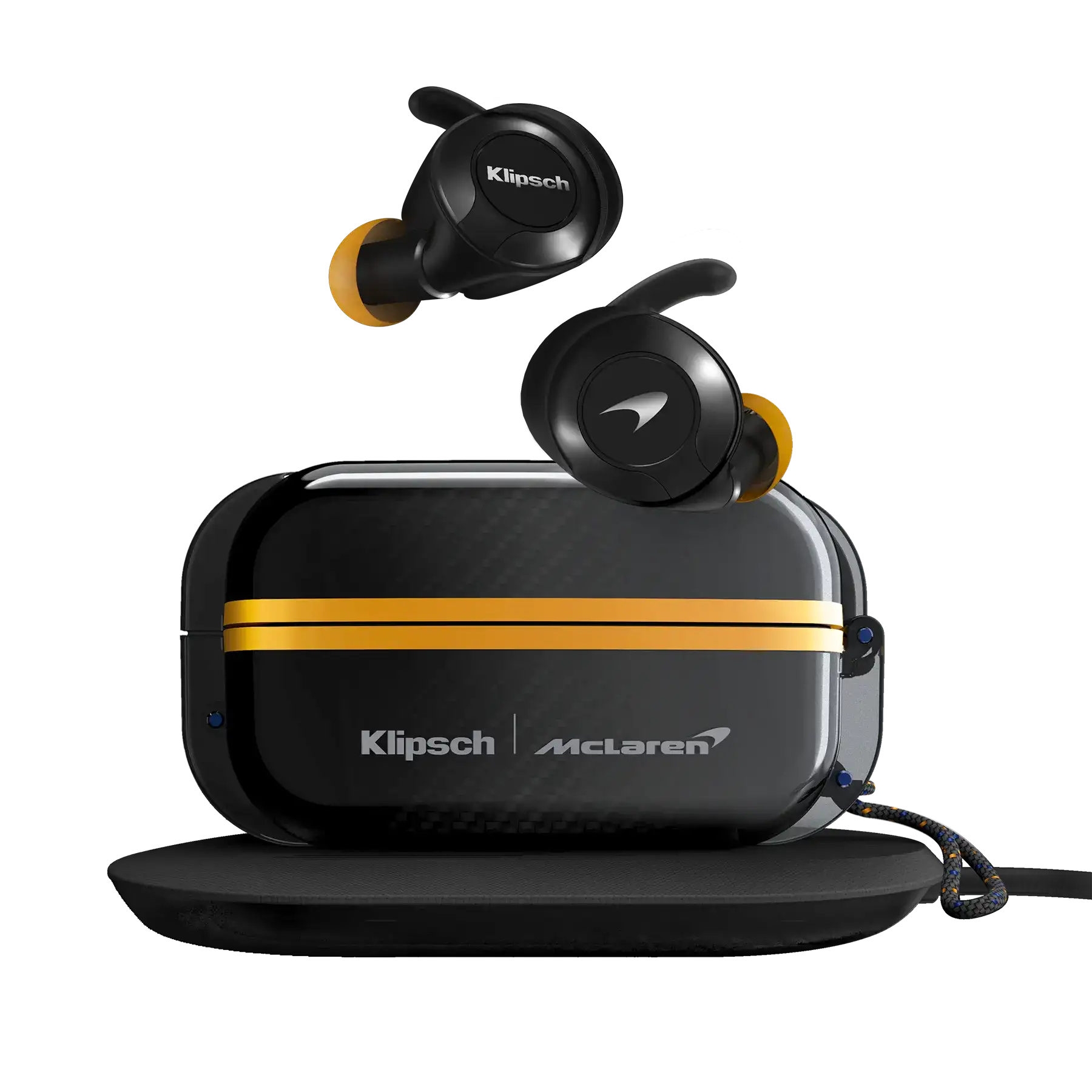 Klipsch T5 II TW ANC McLaren Kulak içi Bluetooth Kulaklık | Müzik Üssü