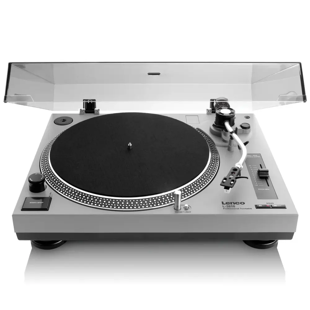 Lenco L-3810GY Direct Drive Turntable 