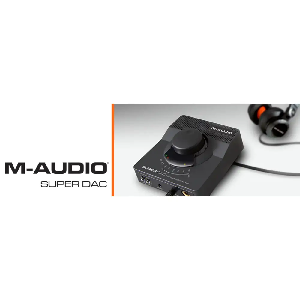 M-Audio Super DAC Yüksek Çözünürlüklü Çevirici