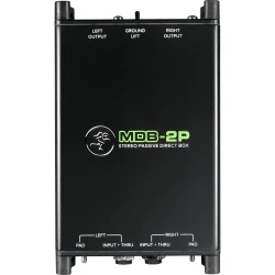 Mackie MDP 2P Stereo Pasif DI-Box - Thumbnail