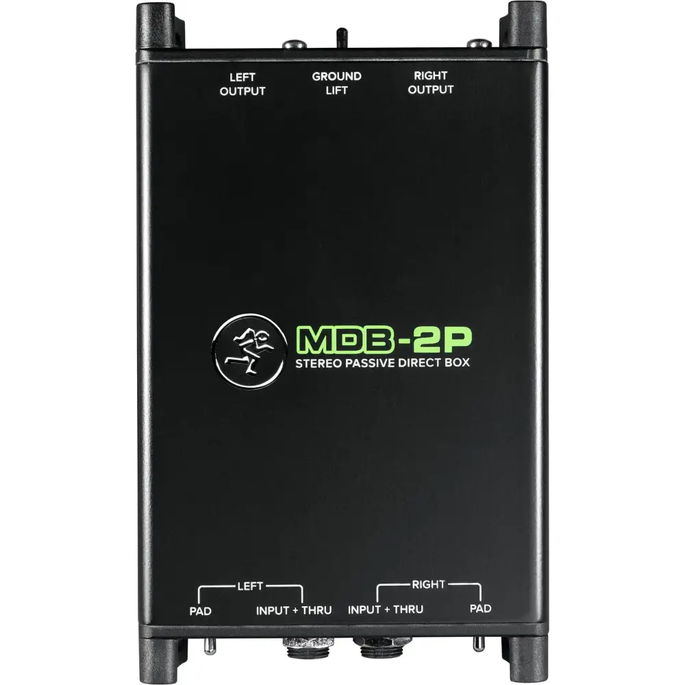 Mackie MDP 2P Stereo Pasif DI-Box
