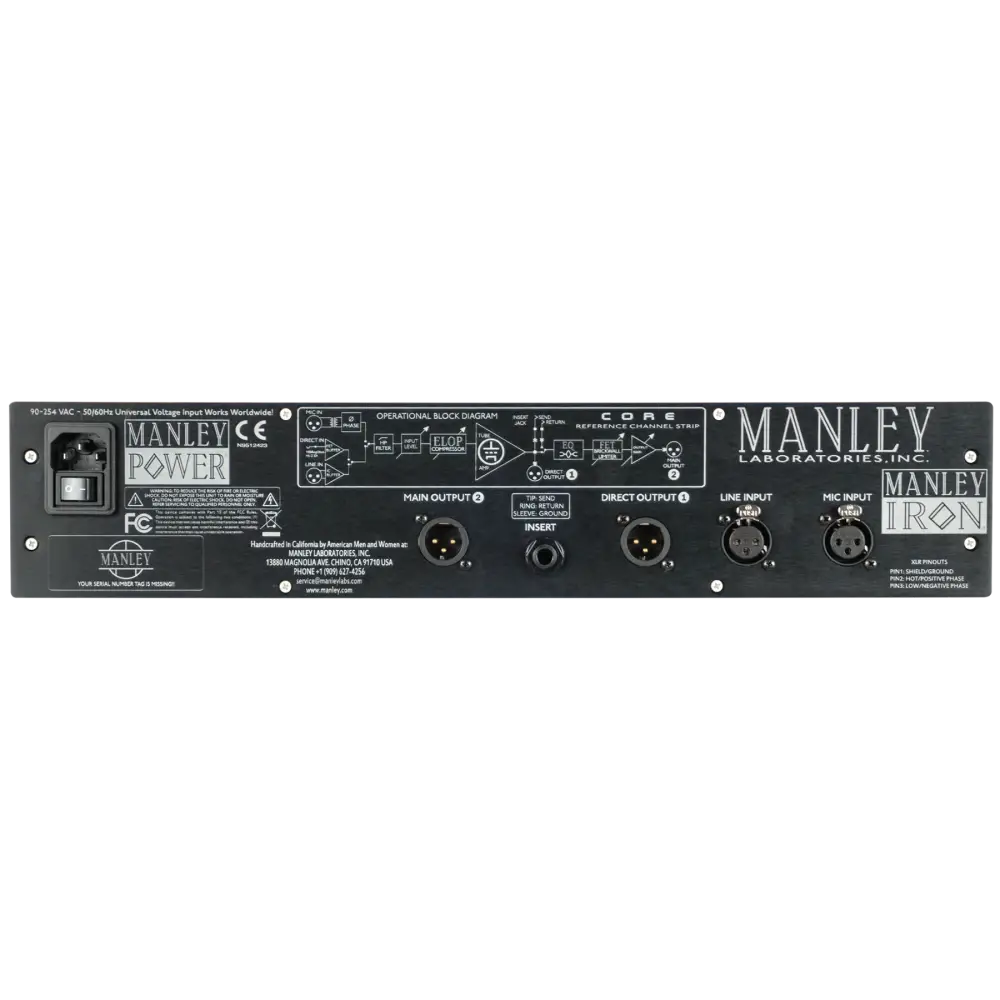 Manley Laboratories CORE® Reference Channel Strip