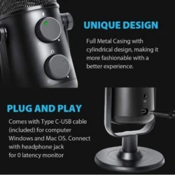 Maono AU-902 USB Condenser Mikrofon - Thumbnail