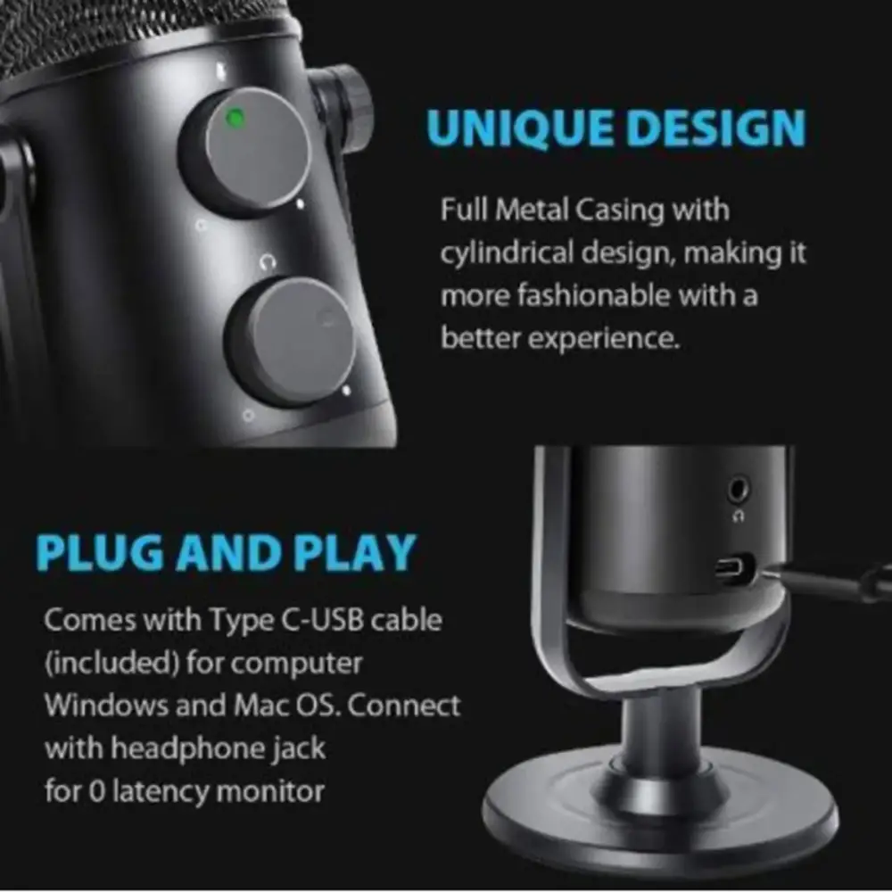 Maono AU-902 USB Condenser Mikrofon