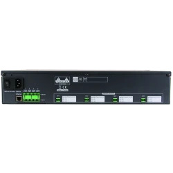 Mikafon DP4500 4 Kanal 100V Amfili Mixer 4x250 Watt - Thumbnail