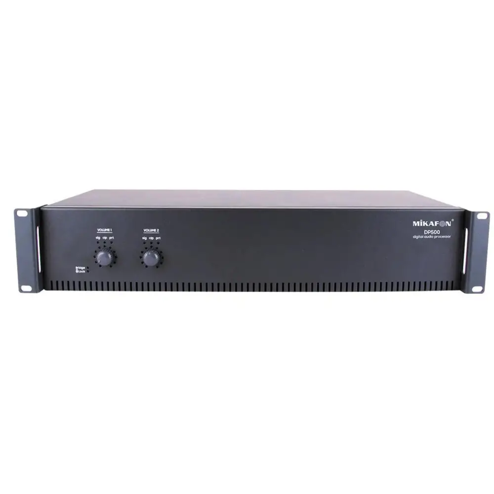 Mikafon DP500 2 Kanal 100V Amfili Mixer 600 Watt
