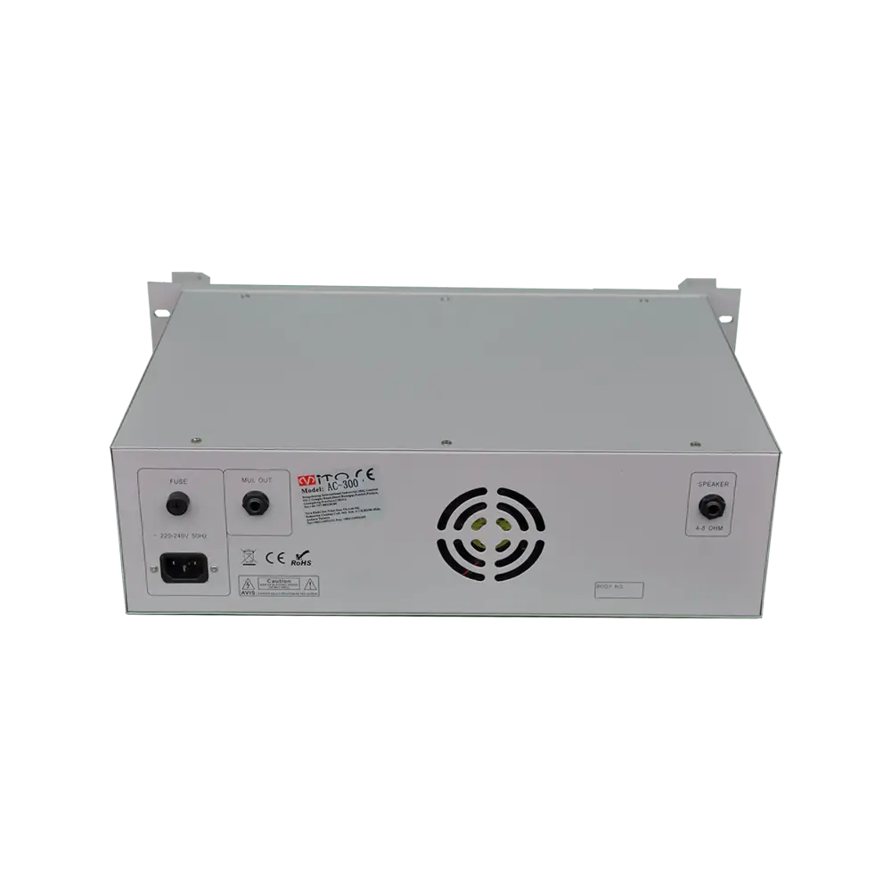 MITO AC 300 USB V2 8 Kanal Power Mixer Amfi 200 Watt