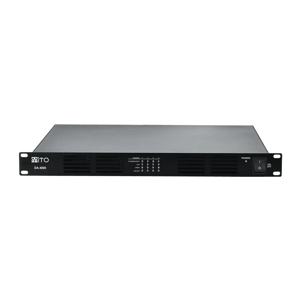 MITO DA 4000 4 Kanallı Dijital Amfi 100V & 4x300 Watt