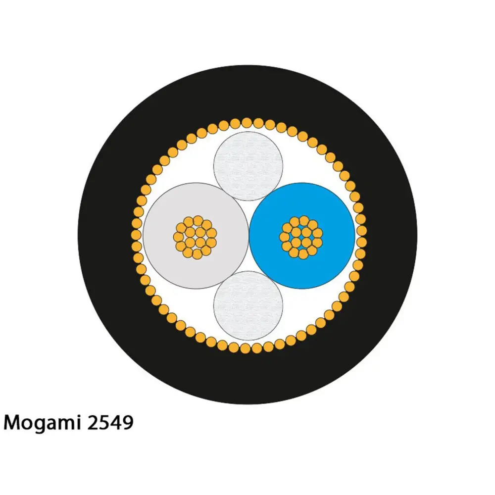 Mogami 2549-00 Microphone Cable, Neglex | Black 1mt