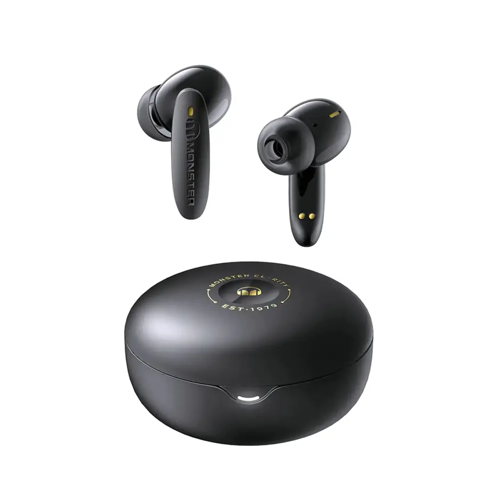 Monster Audio Clarity 108 ANC Black | Noise Cancelling