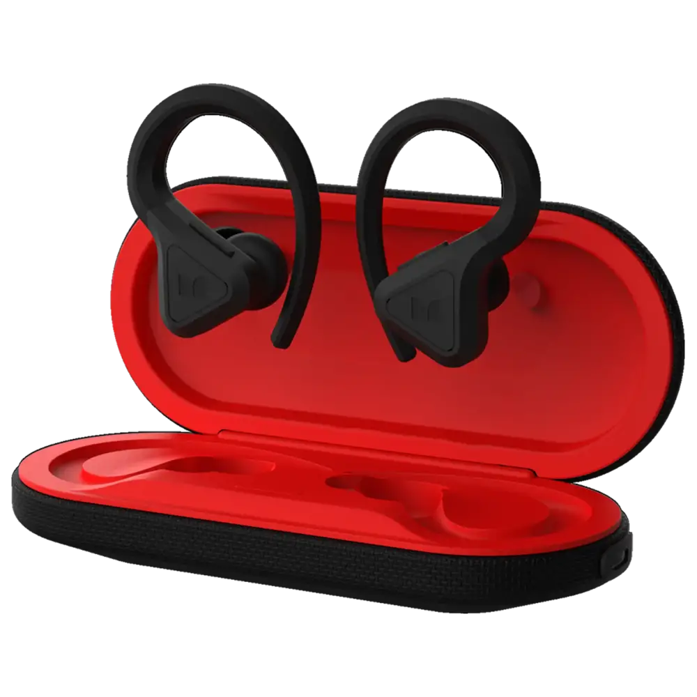 Monster Audio DNA Fit Black Red | ANC Noise Cancelling