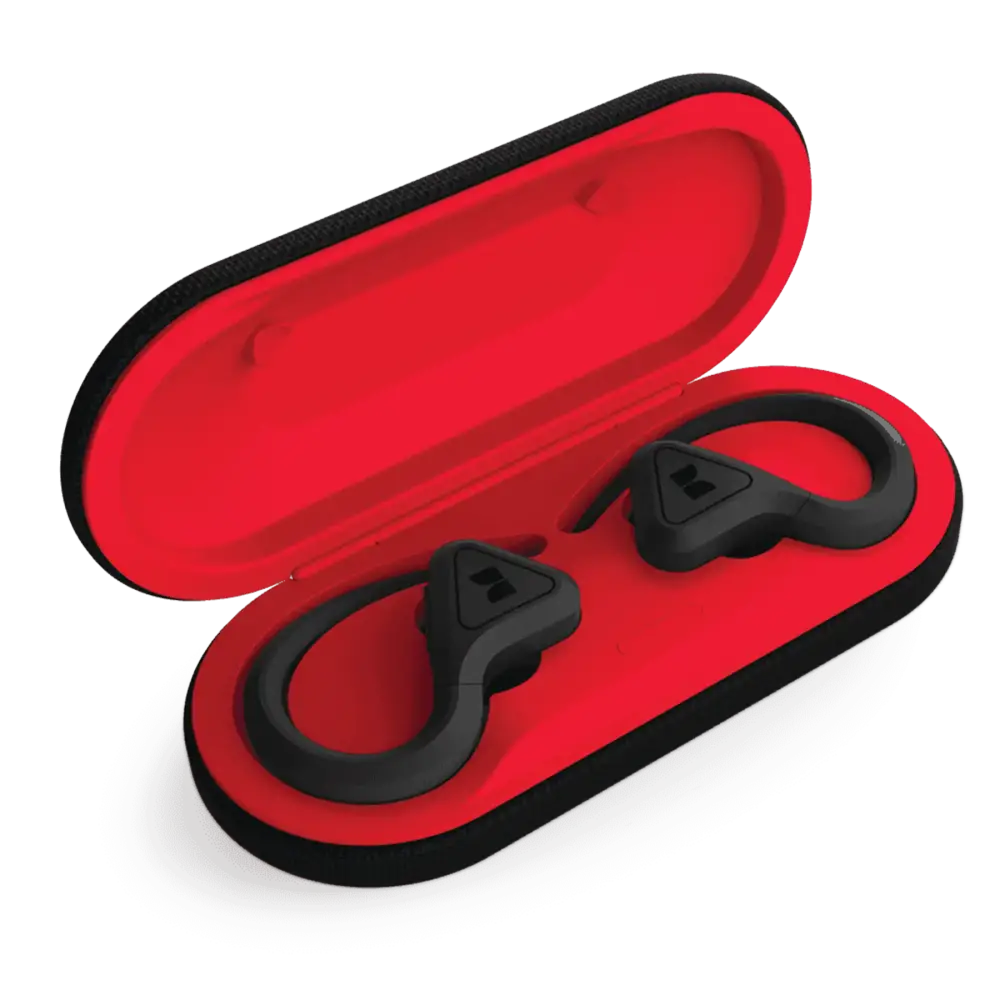 Monster Audio DNA Fit Black Red | ANC Noise Cancelling