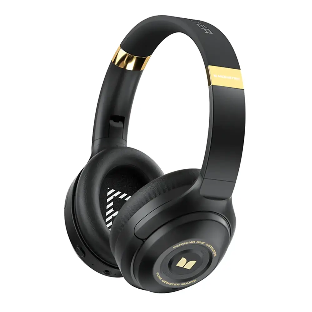 Monster Audio Persona ANC Black | Noise Cancelling