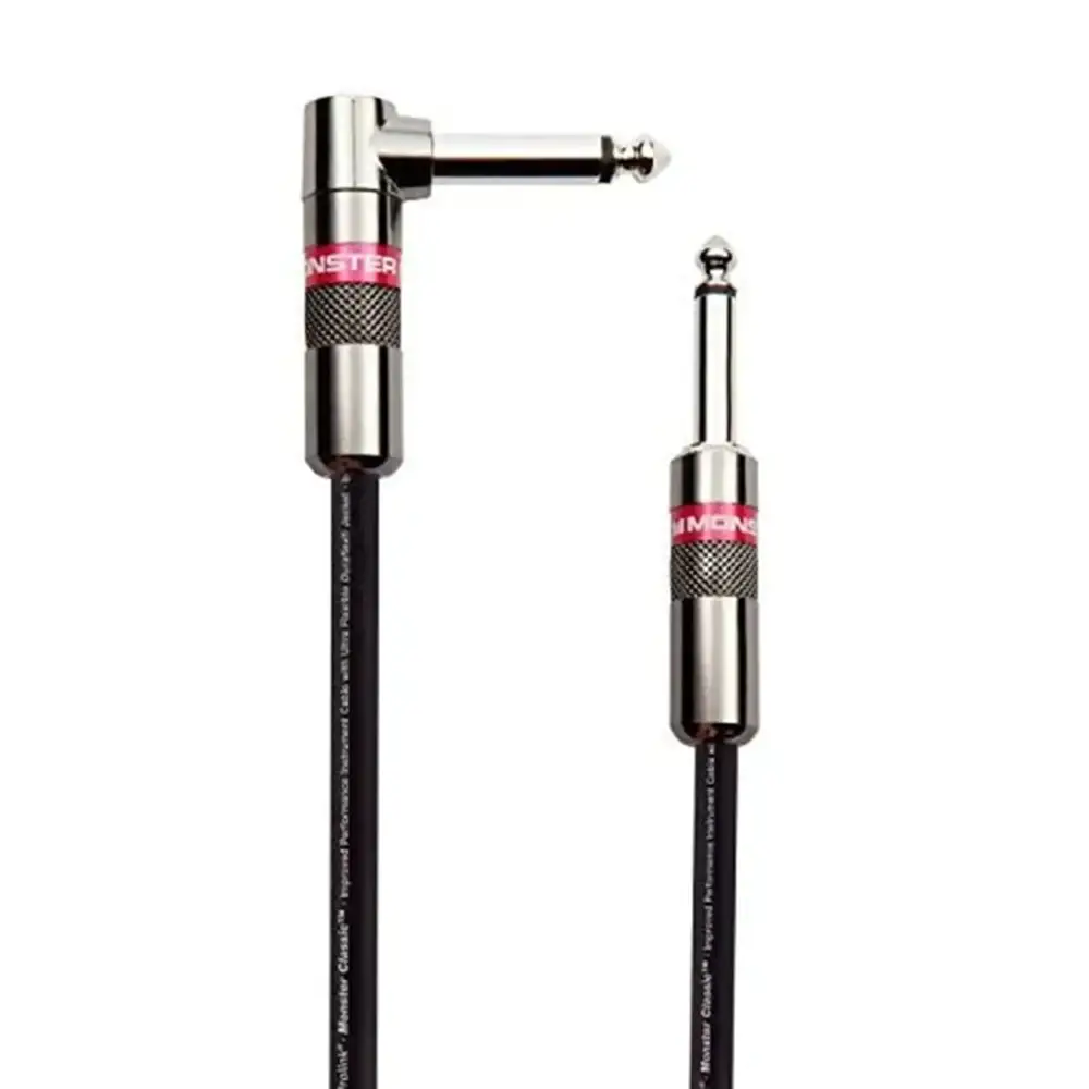Monster Cable Prolink Monster Classic™ Instrument Cable - Right Angle to Straight | 3.6mt
