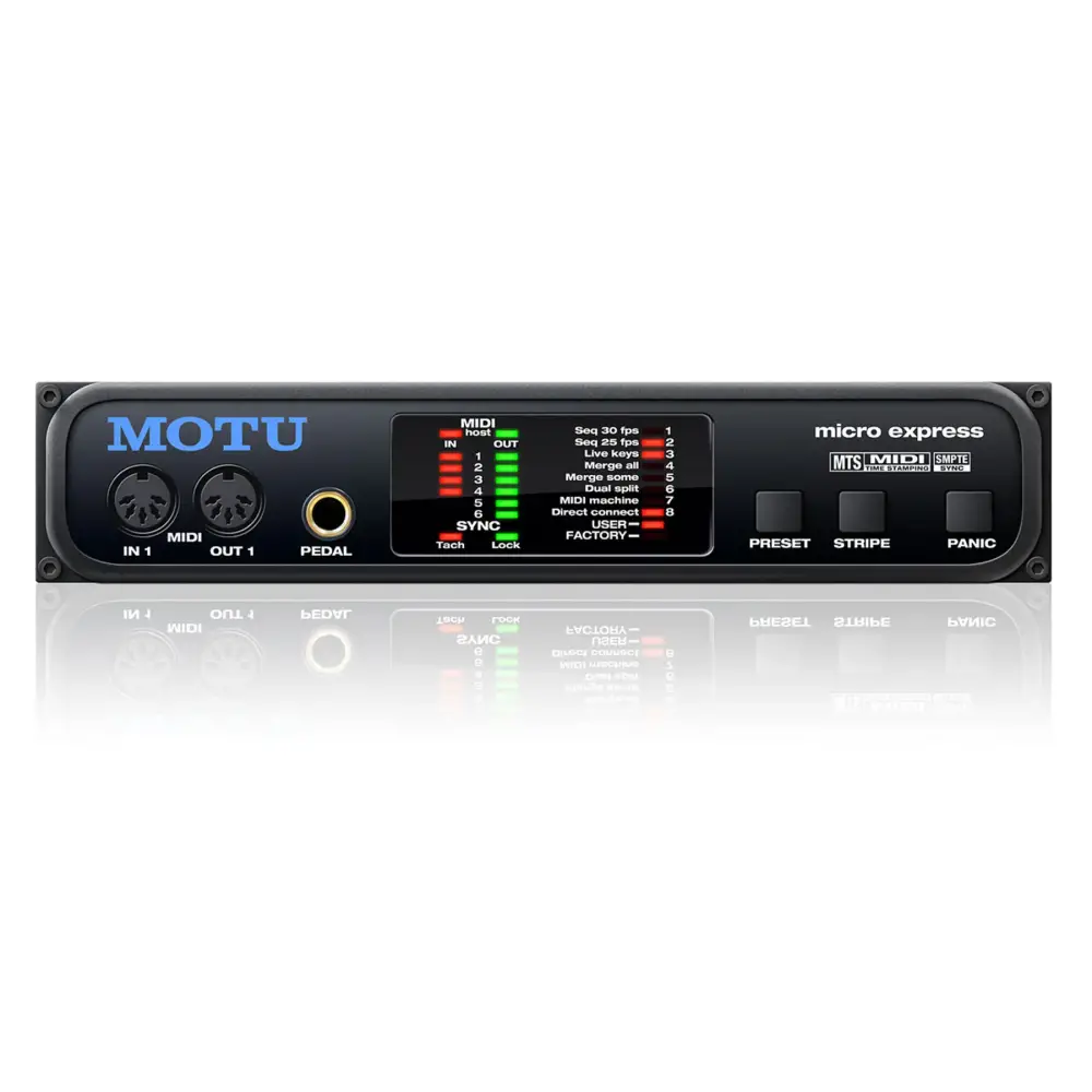 MOTU Micro Express Midi Controller