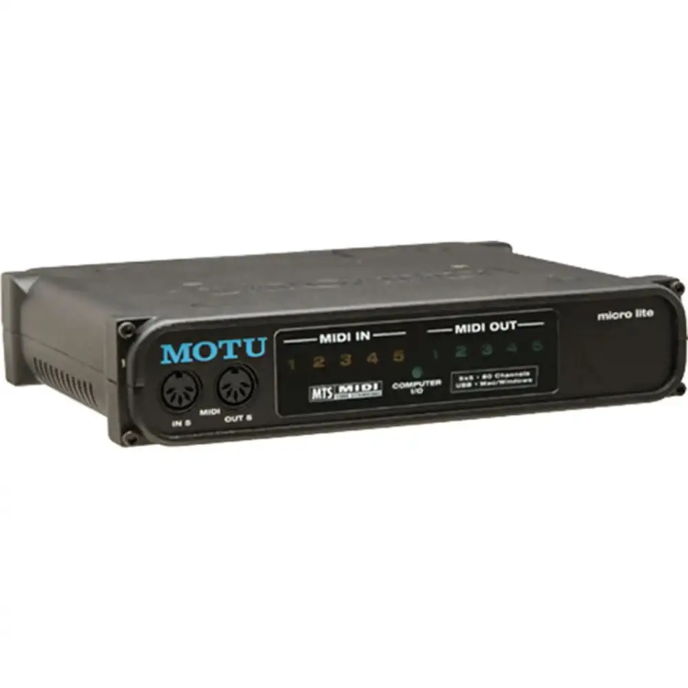 MOTU Micro Lite Midi Interface