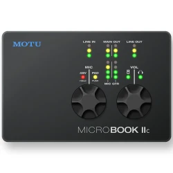 MOTU Microbook IIc USB Ses Kartı - Thumbnail