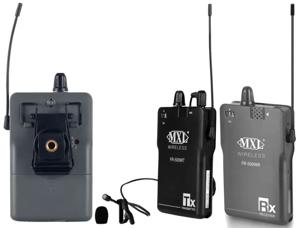 MXL FR-500WK Taşınabilir Kablosuz Yaka Mikrofonu