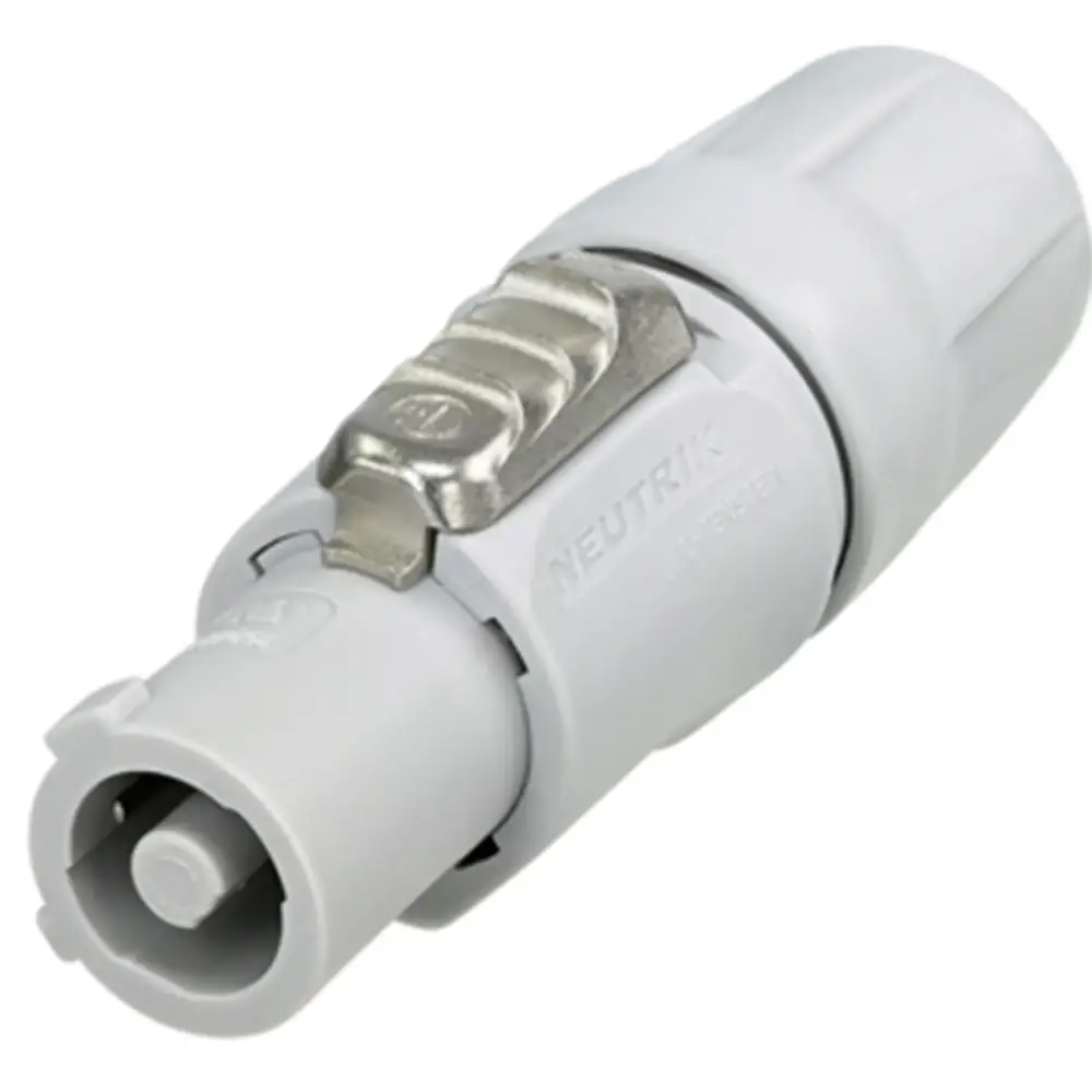 Neutrik NAC3FCB 3 Pin Beyaz Spekon Connector